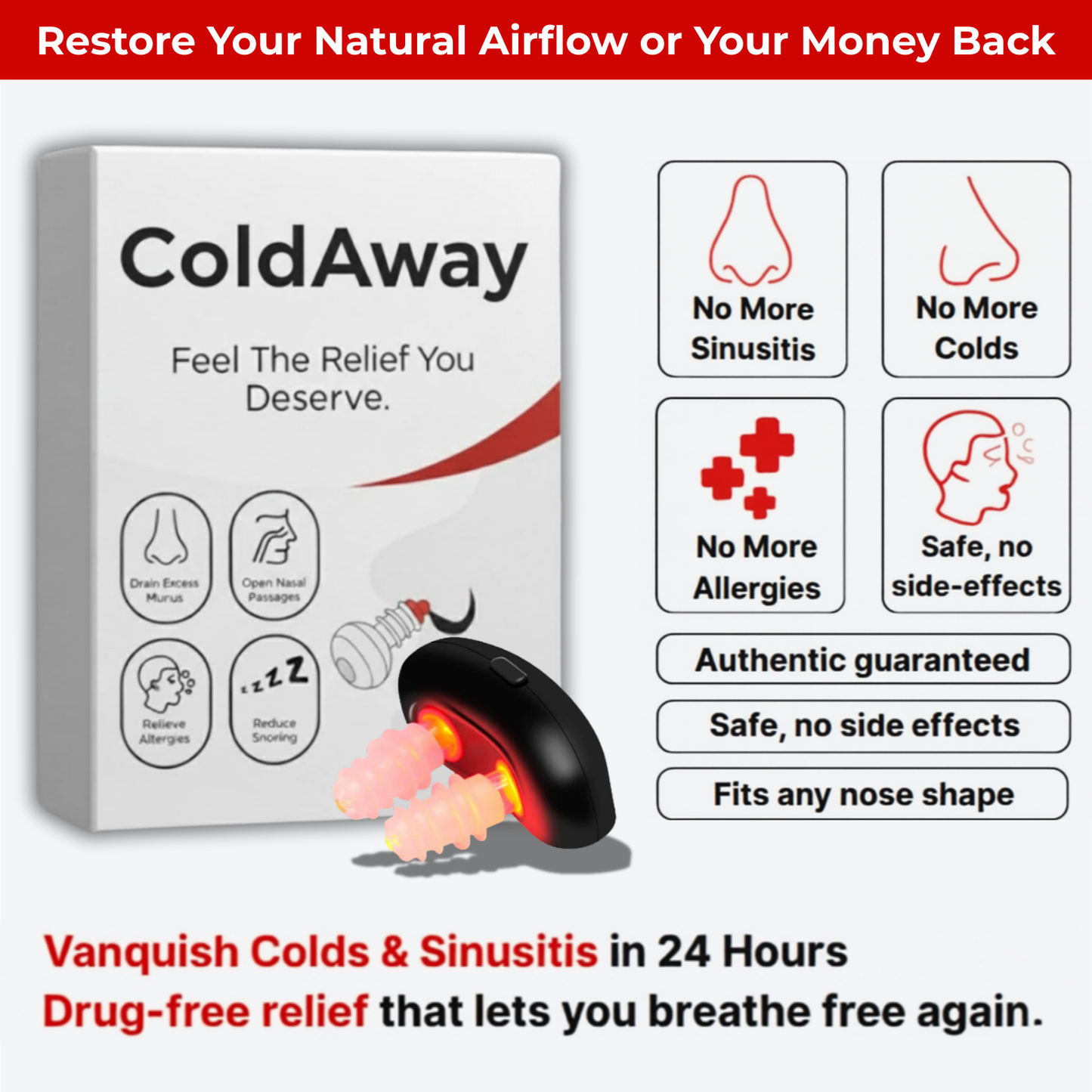 ColdAway® Relief